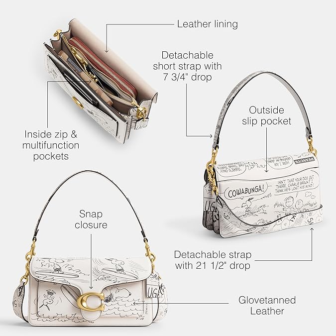 Coach Tabby Shoulder Bag 26 in Spazzolato Leather