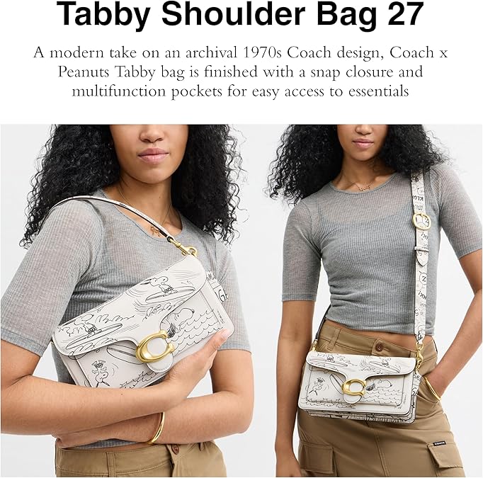 Coach Tabby Shoulder Bag 26 in Spazzolato Leather