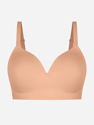 Wireless Push-Up Seamless Comfort Full Coverage Bra