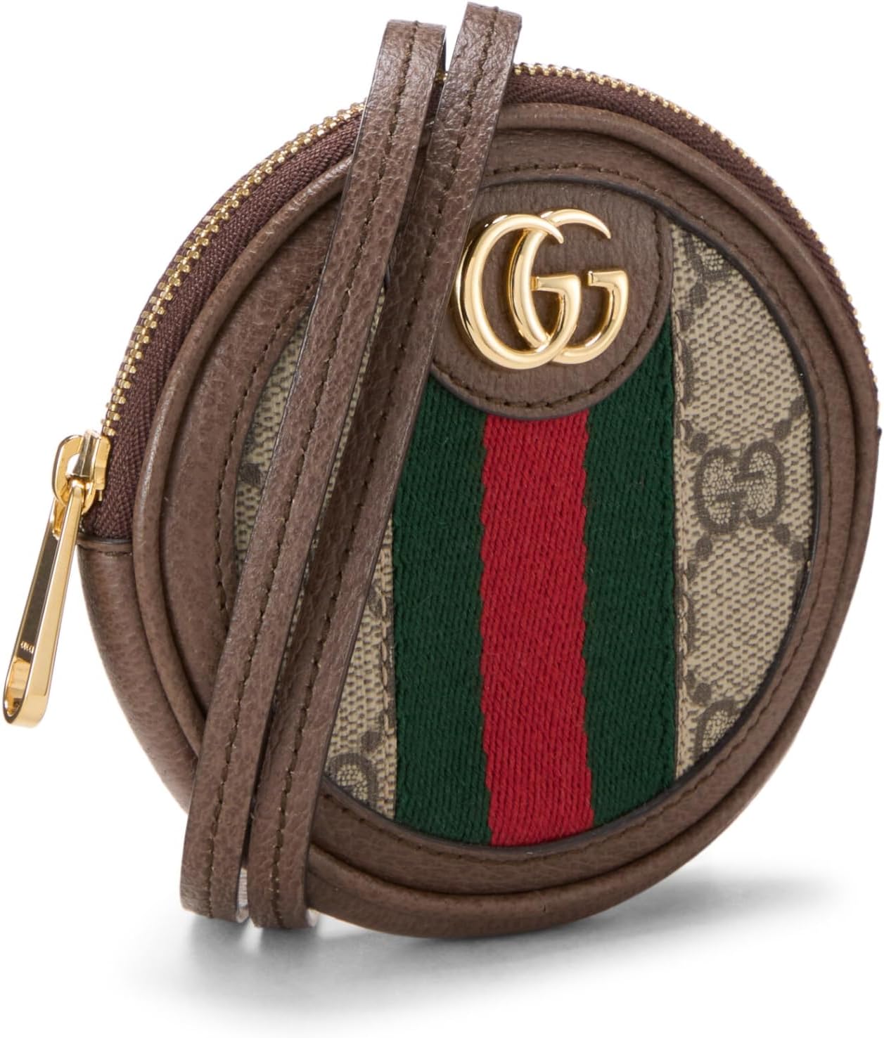 Pre-Loved Original GG Supreme Ophidia Round Coin Purse, Brown