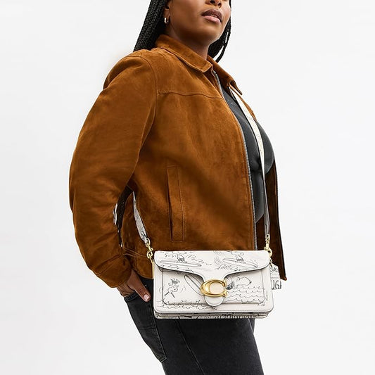 Coach Tabby Shoulder Bag 26 in Spazzolato Leather