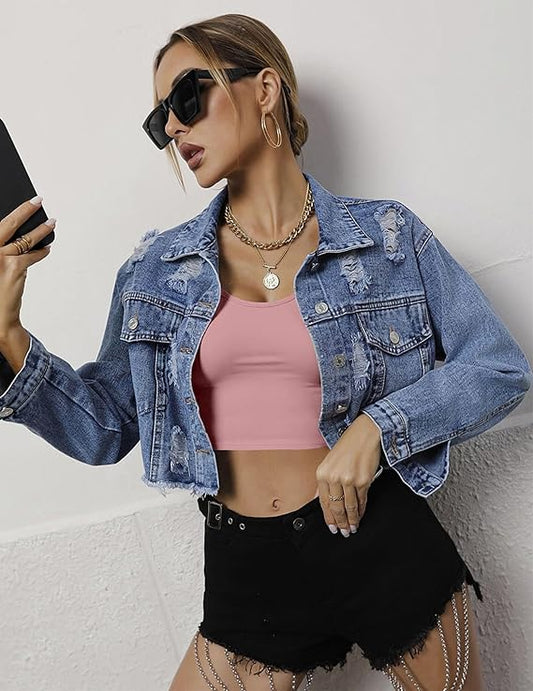 Ekouaer Long Sleeve Crop Tops for Women Scroop Neck Lightweight Basic Base Layer Thermal Undershirts Shirts