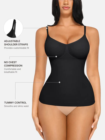 Bust Support Waist and Abdomen Control Shape Tank Top Vest