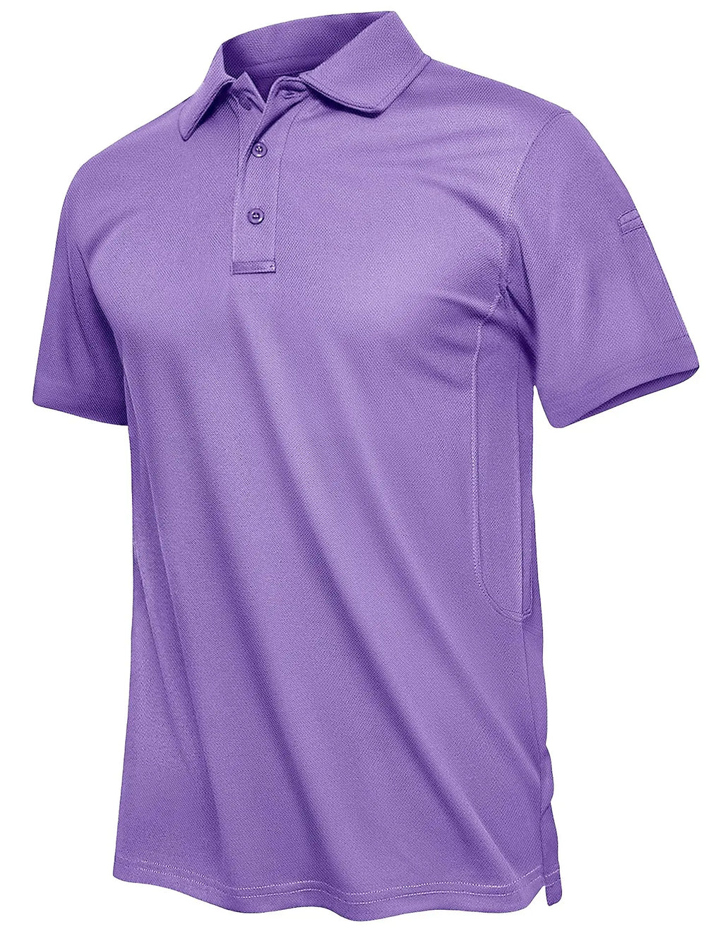 TACVASEN Summer Polo Tee Shirts Men's Short Sleeve Quick Dry T-shirt Breathable Work Shirt Fishing Hiking Golf Polos Top Man