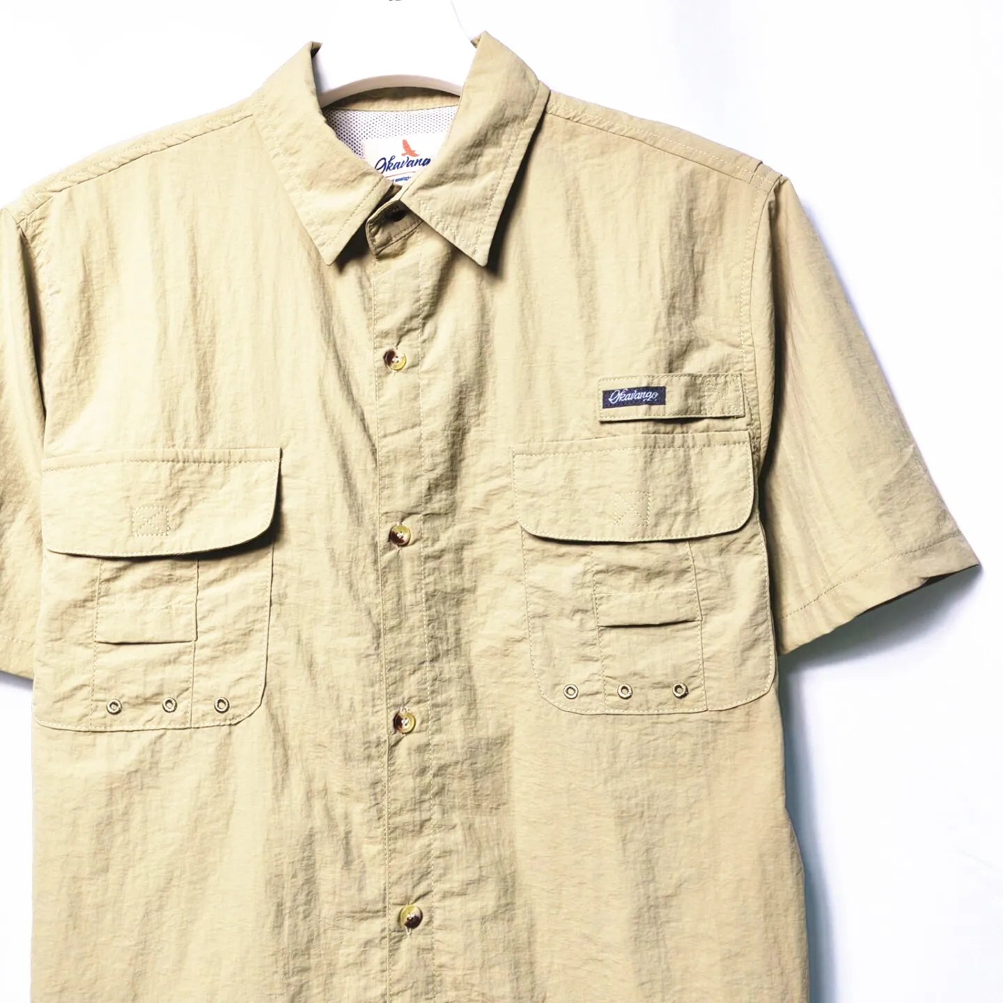 Camisa para hombres 2024 Spring/Summer New Long sleeved Short sleeved Classic Polo Collar Shirt Top Pocket Men's Casual Shirt