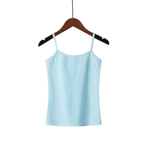 2025 Spring Summer Tank Tops Women Sleeveless Big Size T Shirt Ladies Vest Singlets Camisole Cotton Ladies Vest 16 Colors 3XL