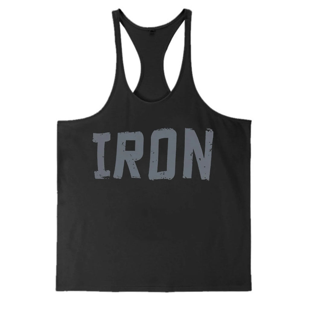 Men's 100% Cotton Workout Gym Tank Top Muscle Sleeveless Sportswear Bodybuilding Training Fashion Sports Shirts Plus Size Vest