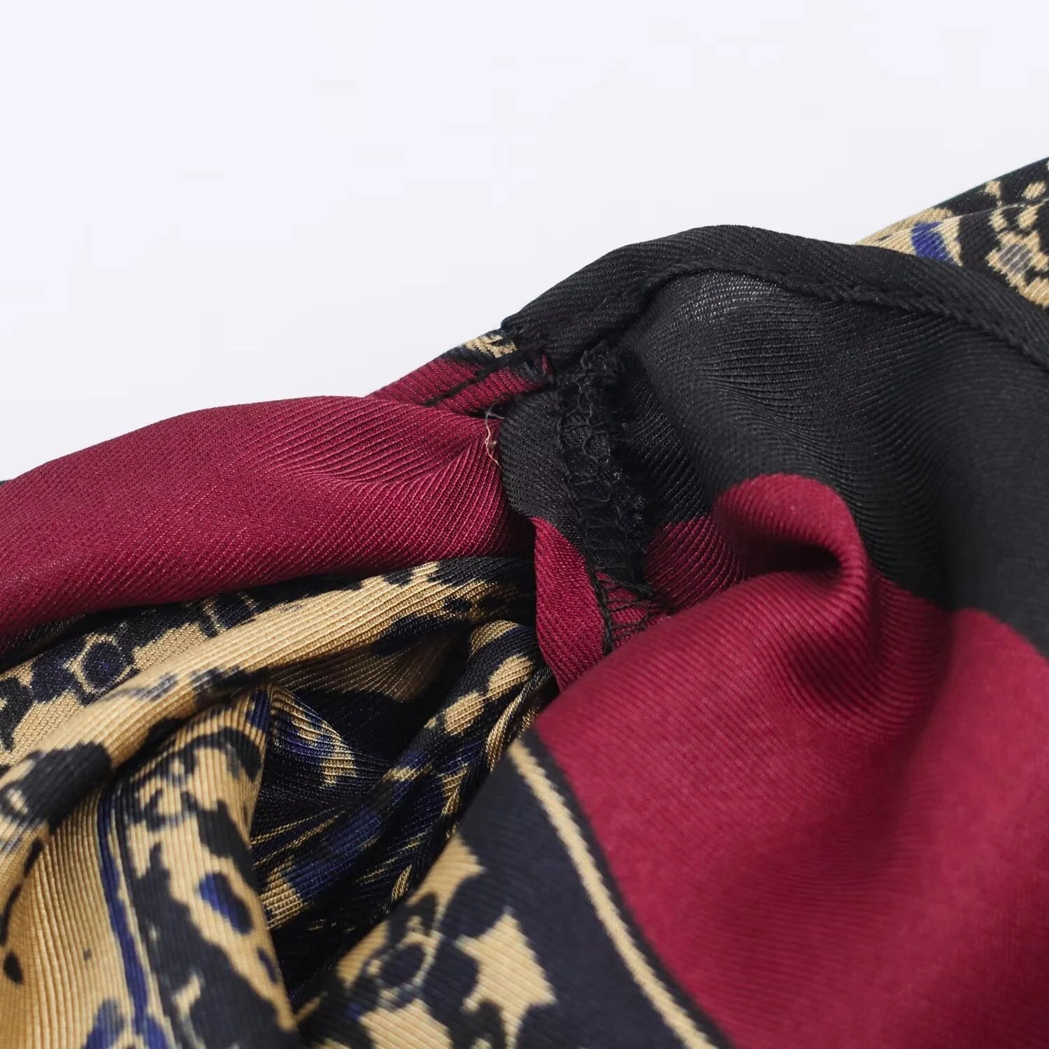 2025 autumn new women's clothing casual fashion versatile elegant temperament vacation style paisley wrapped skirt