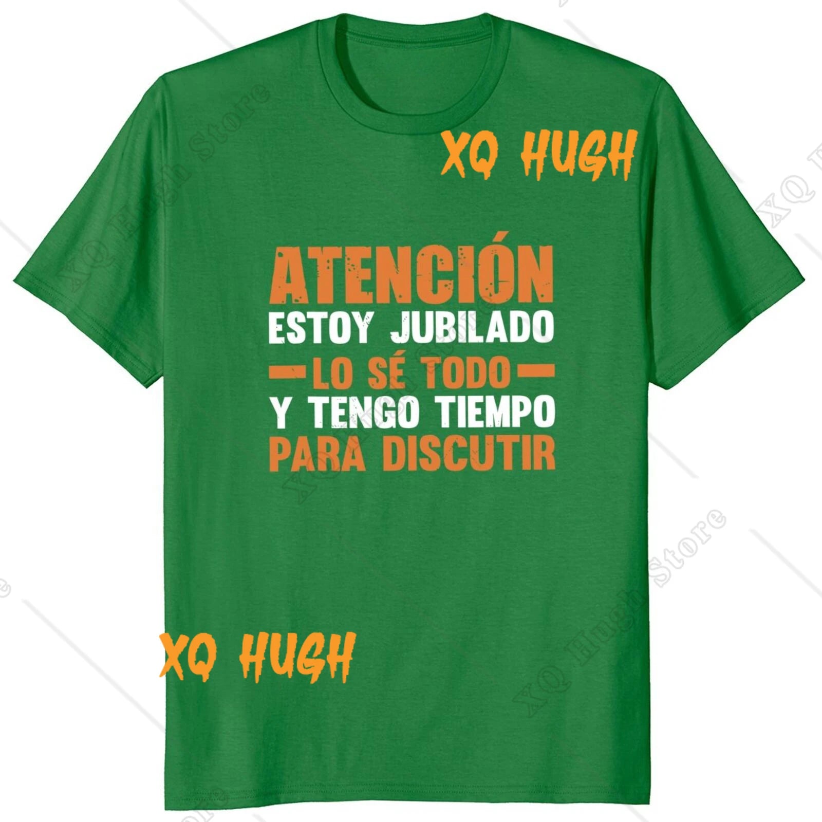 Spanish Retirement Retires Papa Grandpa Dad Gift Tee Tops 100% Cotton Soft Unisex Casual T-shirts Retro I'm Retired Harajuku