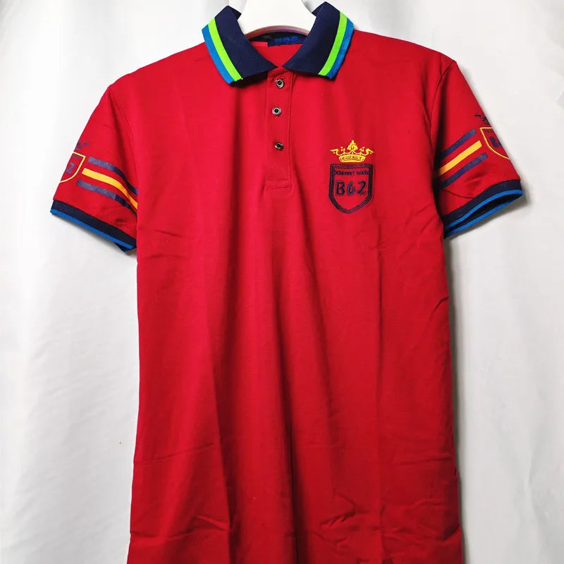 Camisa para hombres 2024 Spring/Summer New Long sleeved Short sleeved Classic Polo Collar Shirt Top Pocket Men's Casual Shirt