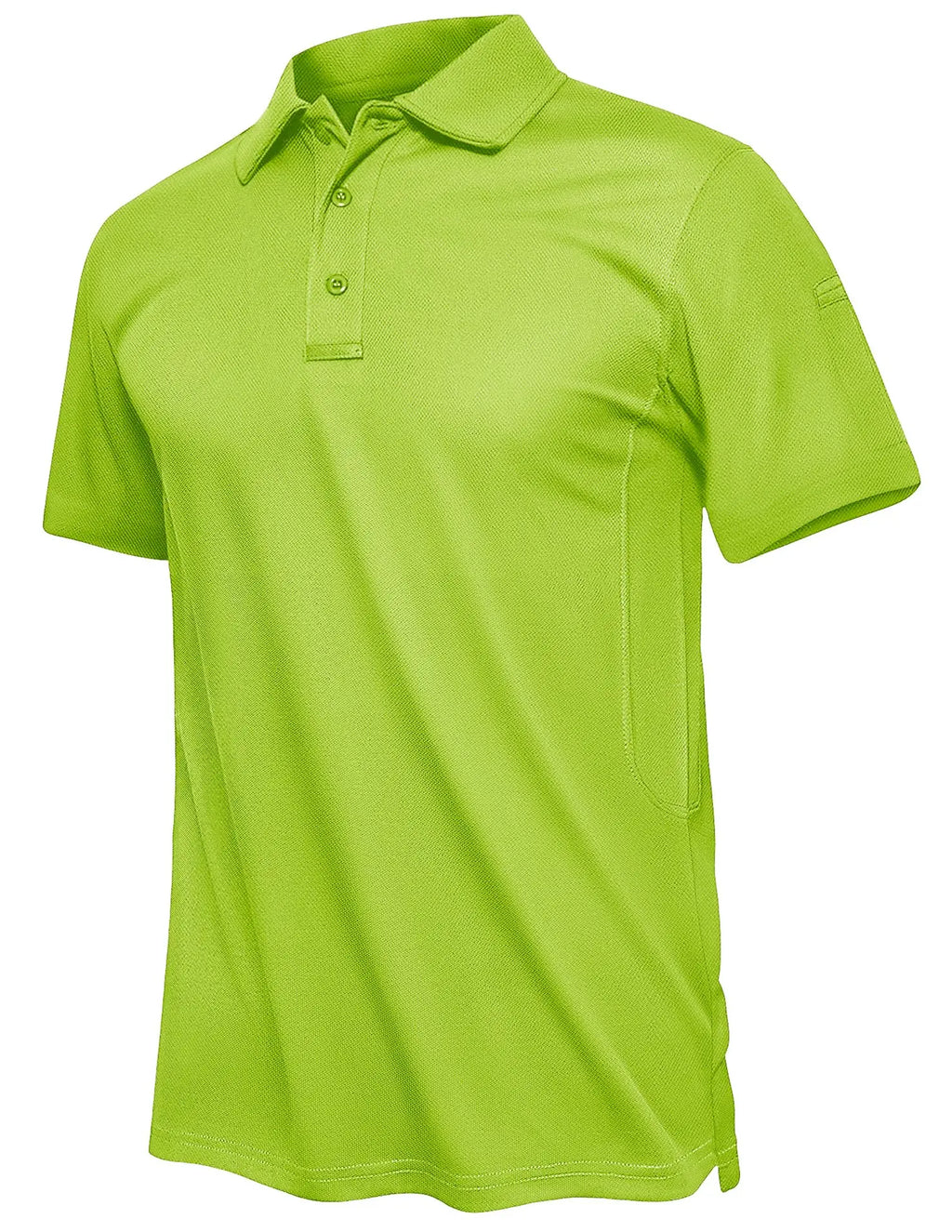 TACVASEN Summer Polo Tee Shirts Men's Short Sleeve Quick Dry T-shirt Breathable Work Shirt Fishing Hiking Golf Polos Top Man